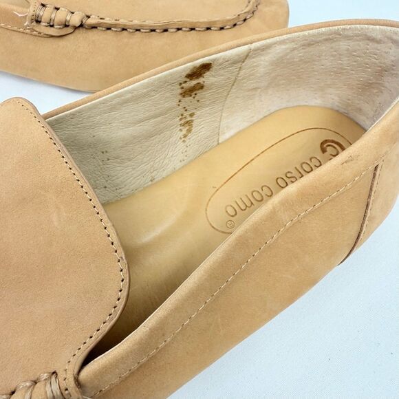 Corso Como BIRGITTA Light Brown Soft Leather Tassel Toe Driving Loafers - Picture 16 of 16